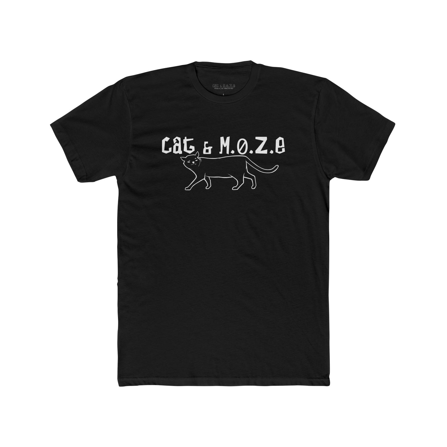 Cat & M.0.Z.E. 'Black Cat Strut' T-shirt!
