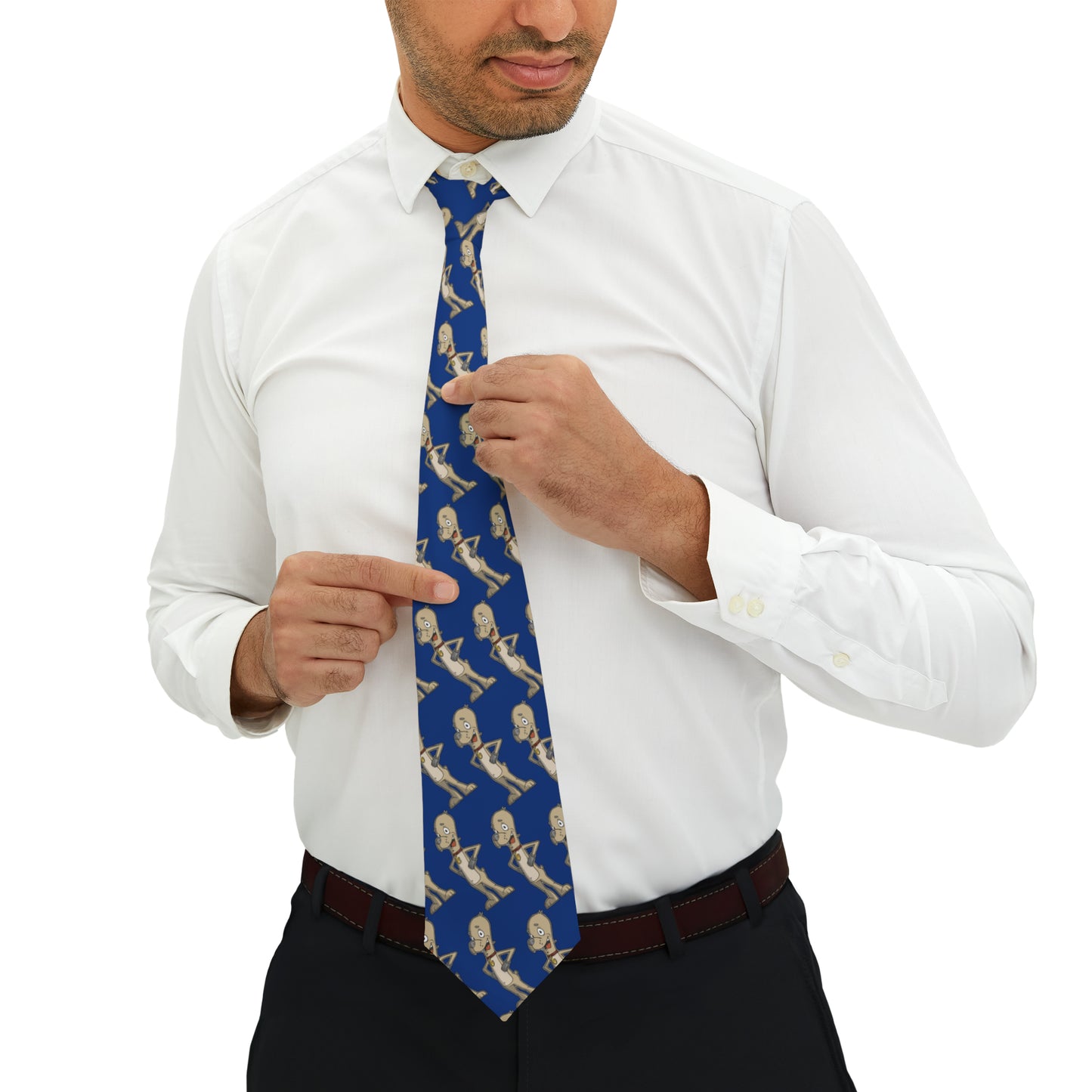 Slippy Slipperson's: Blue 'Slippy' Necktie
